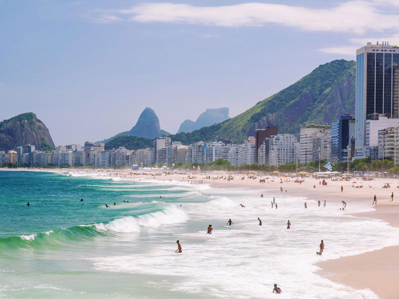 La plage de Copacabana, Rio de Janeiro, Brésil Info Voyage, Faits