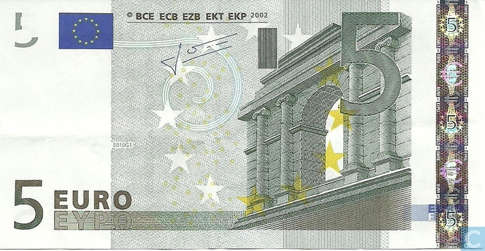 billet 5 euros fauté ??? Numista
