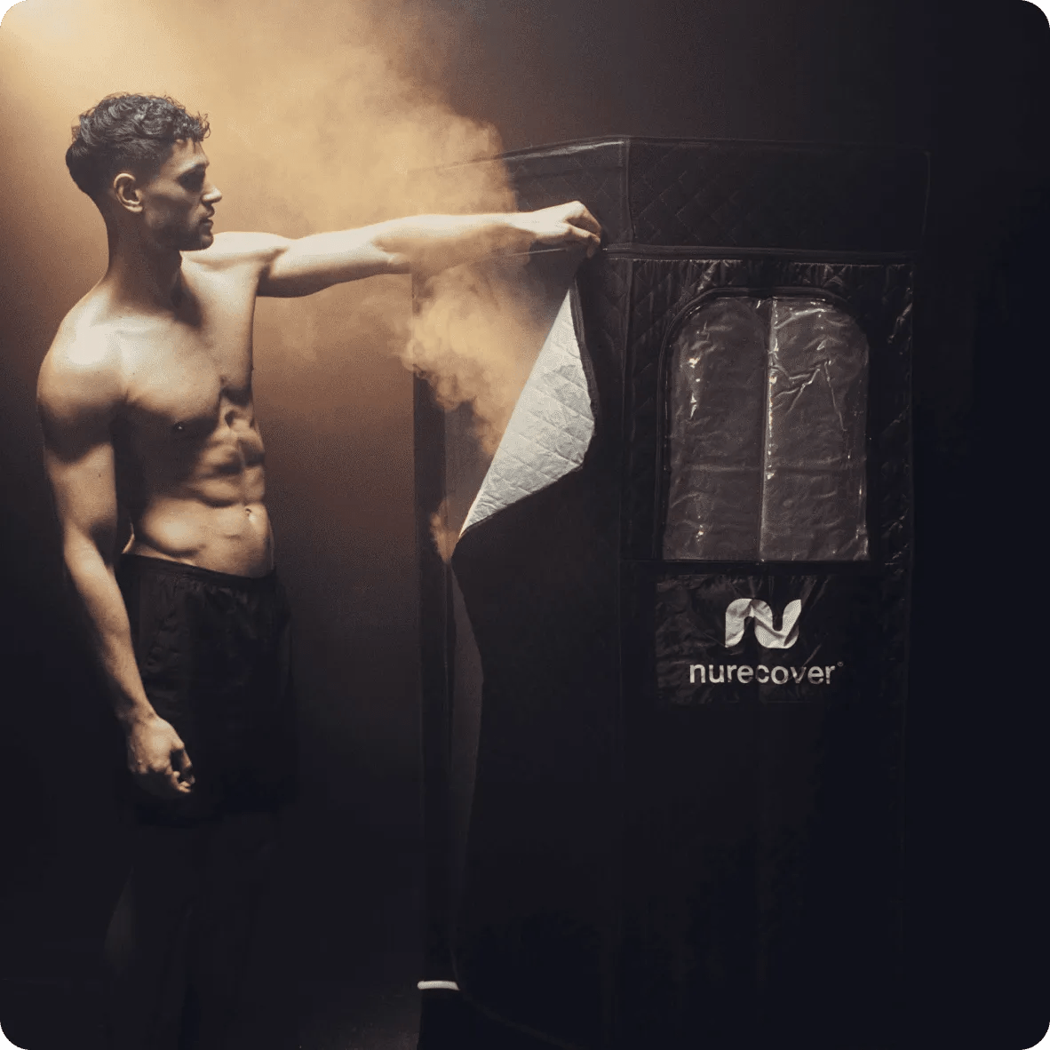 After a hard workout, your muscles get inflamed