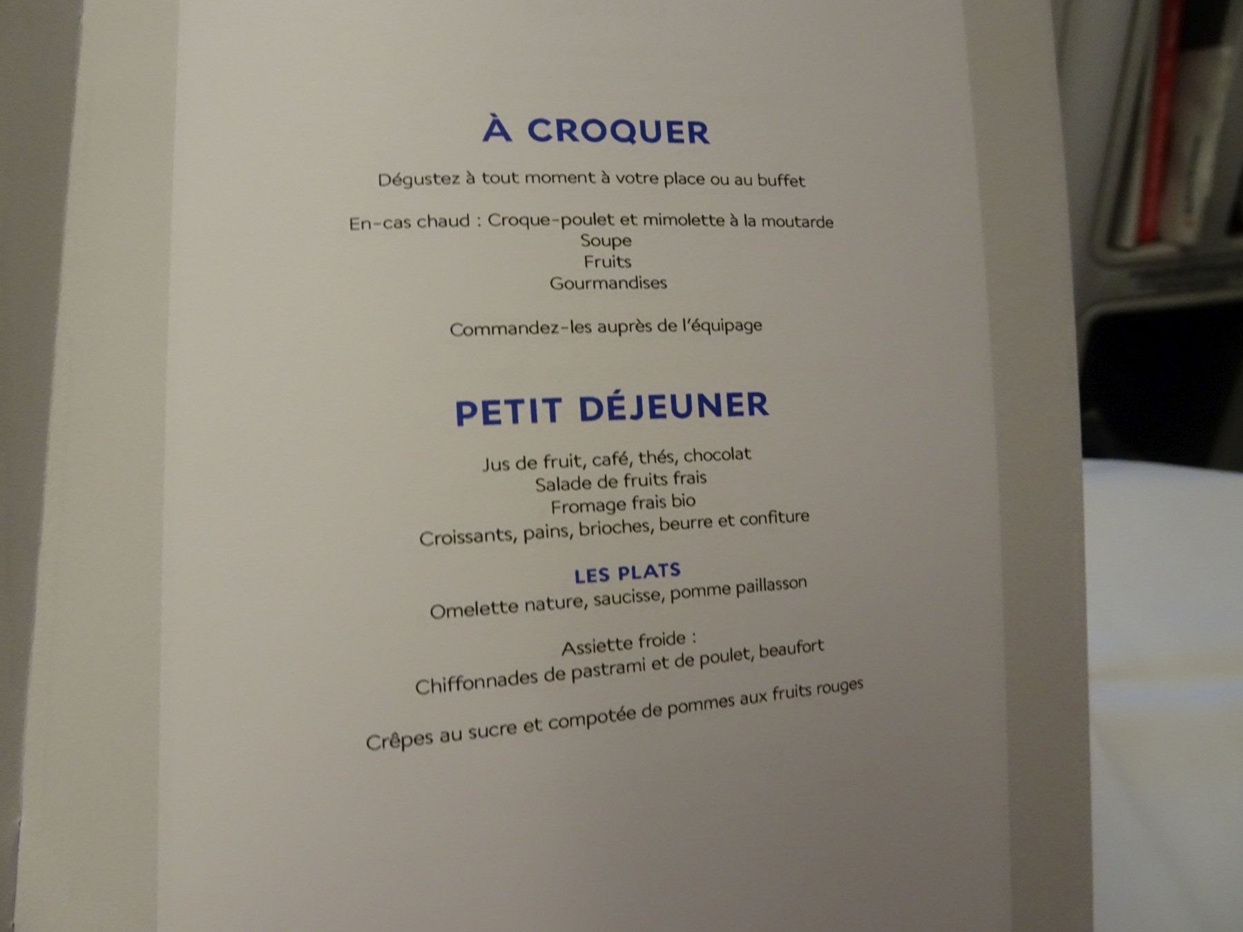 Avis du vol Air France Paris → Guangzhou en Affaires