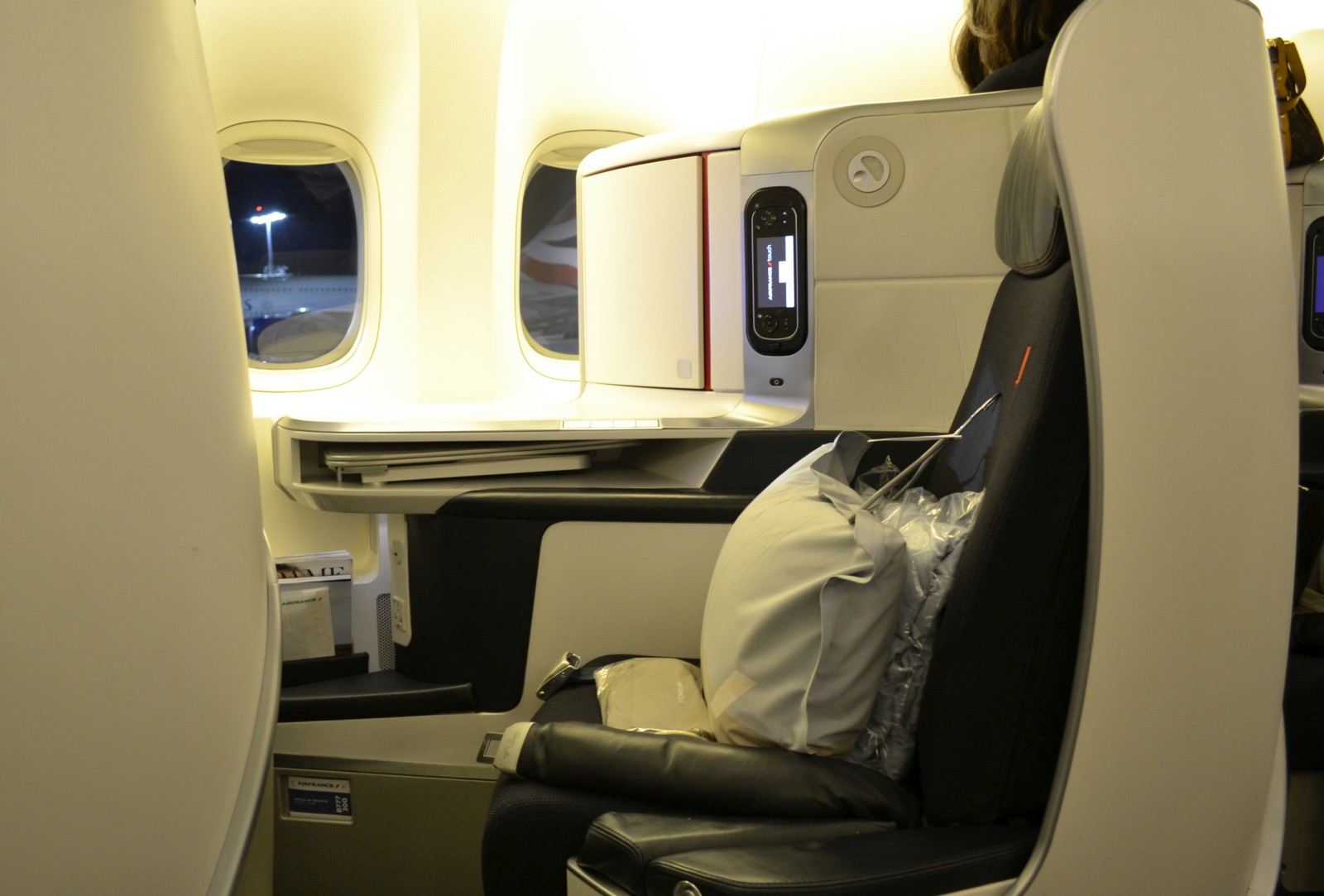 Avis du vol Air France Singapore → Paris en Affaires