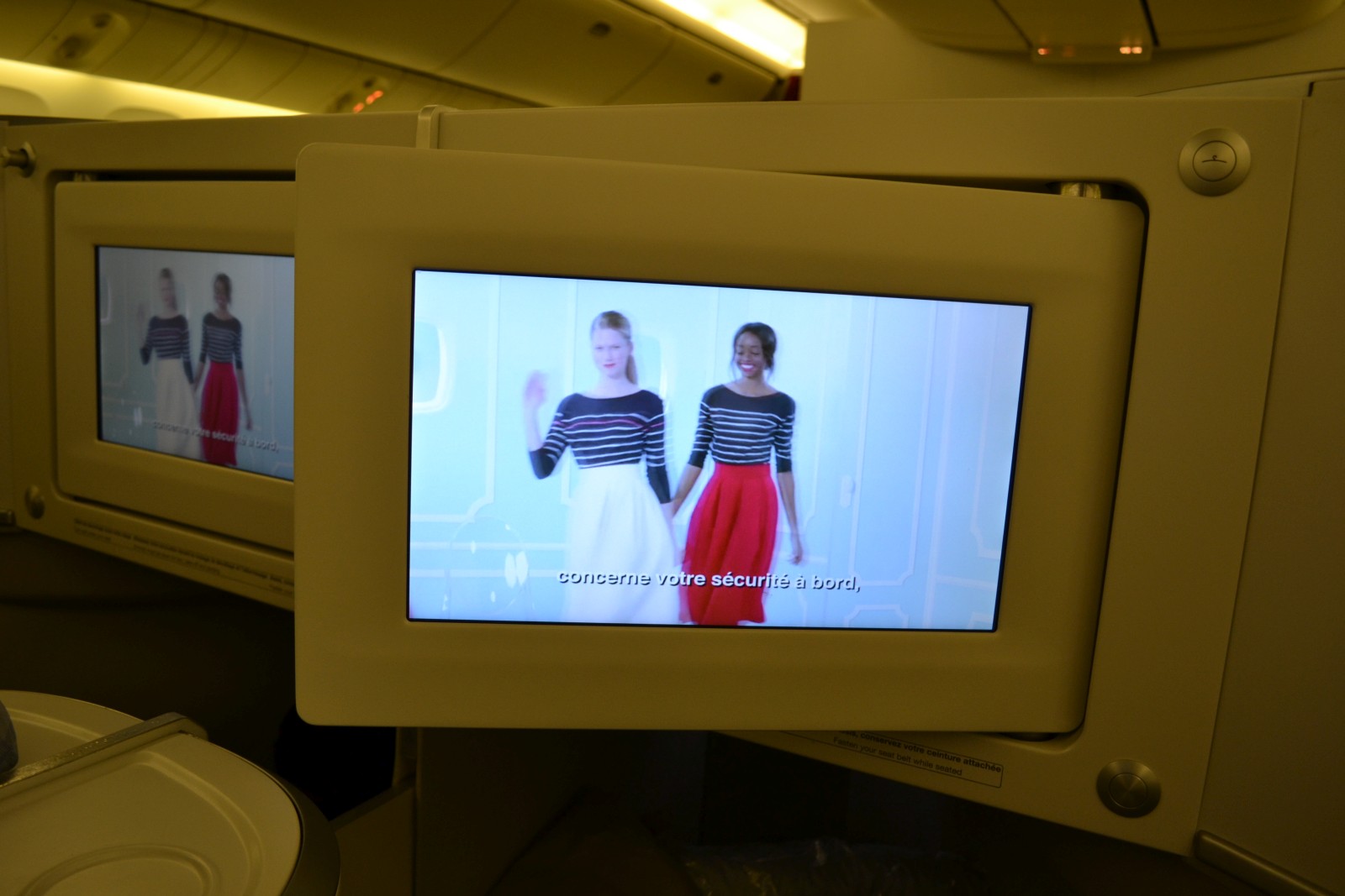 Avis du vol Air France Singapore → Paris en Affaires