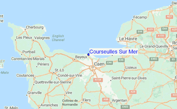 Courseulles Sur Mer Prévisions de Surf et Surf Report (Normandy, France)