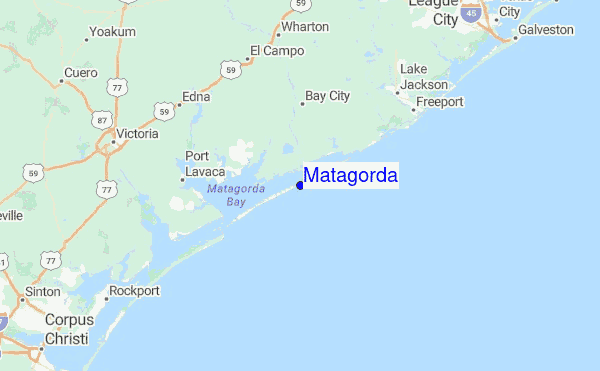 Matagorda Prévisions de Surf et Surf Report (Texas, USA)