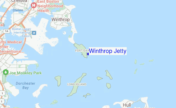 Map Of Winthrop Ma Winthrop Jetty Prévisions de Surf et Surf Report (Massachusetts, USA)