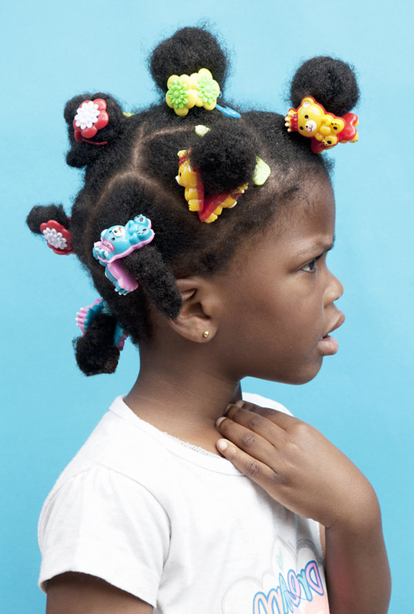 Les coiffures afro d’enfants mises à l’honneur dans une série photo