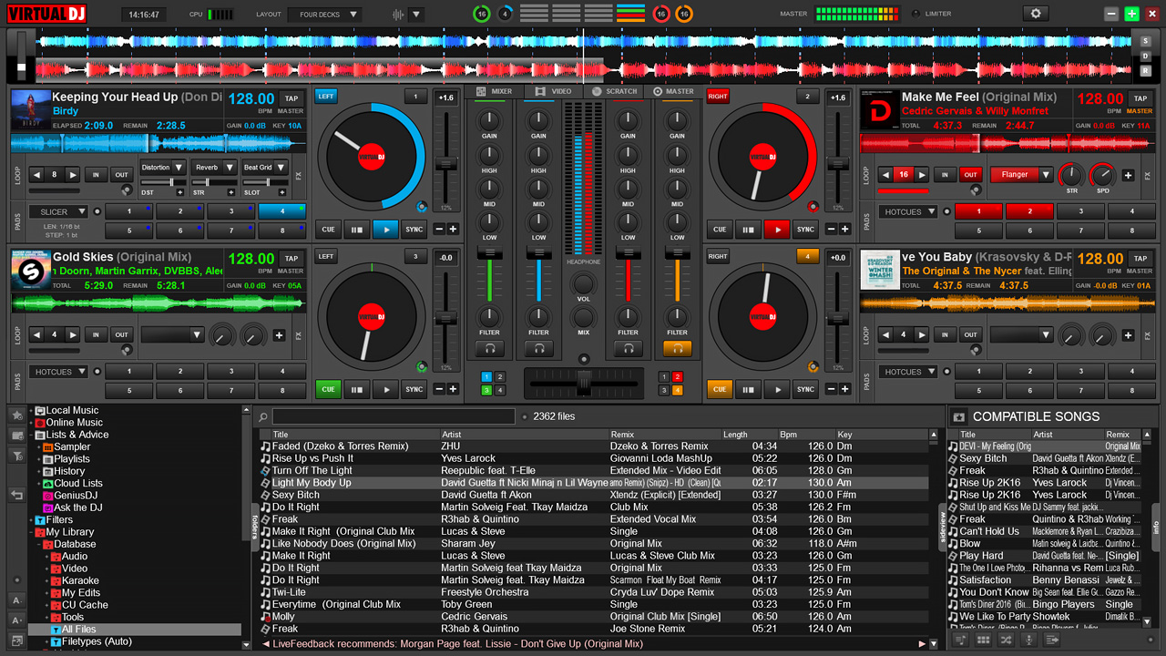 DJ Software VirtualDJ LE 1 LOGICIEL DJ LE PLUS POPULAIRE