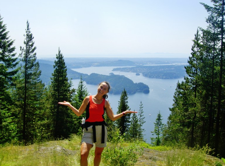 Diez Vistas Trail (BC) La marche