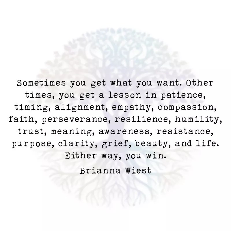 Sometimes You Get What You Want