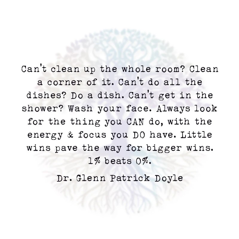 Can’t Clean up the Whole Room? Fractal Enlightenment