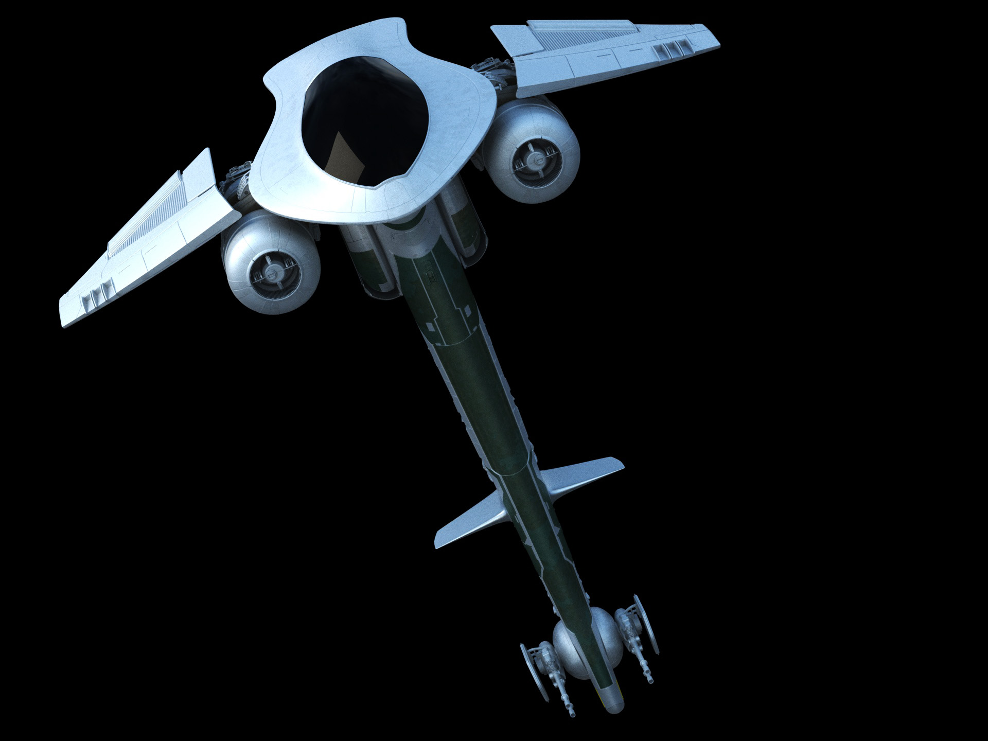 Beskad Mandalorian Starfighter