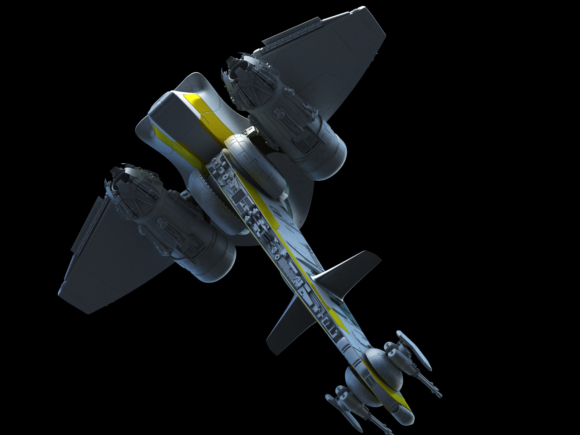Beskad Mandalorian Starfighter