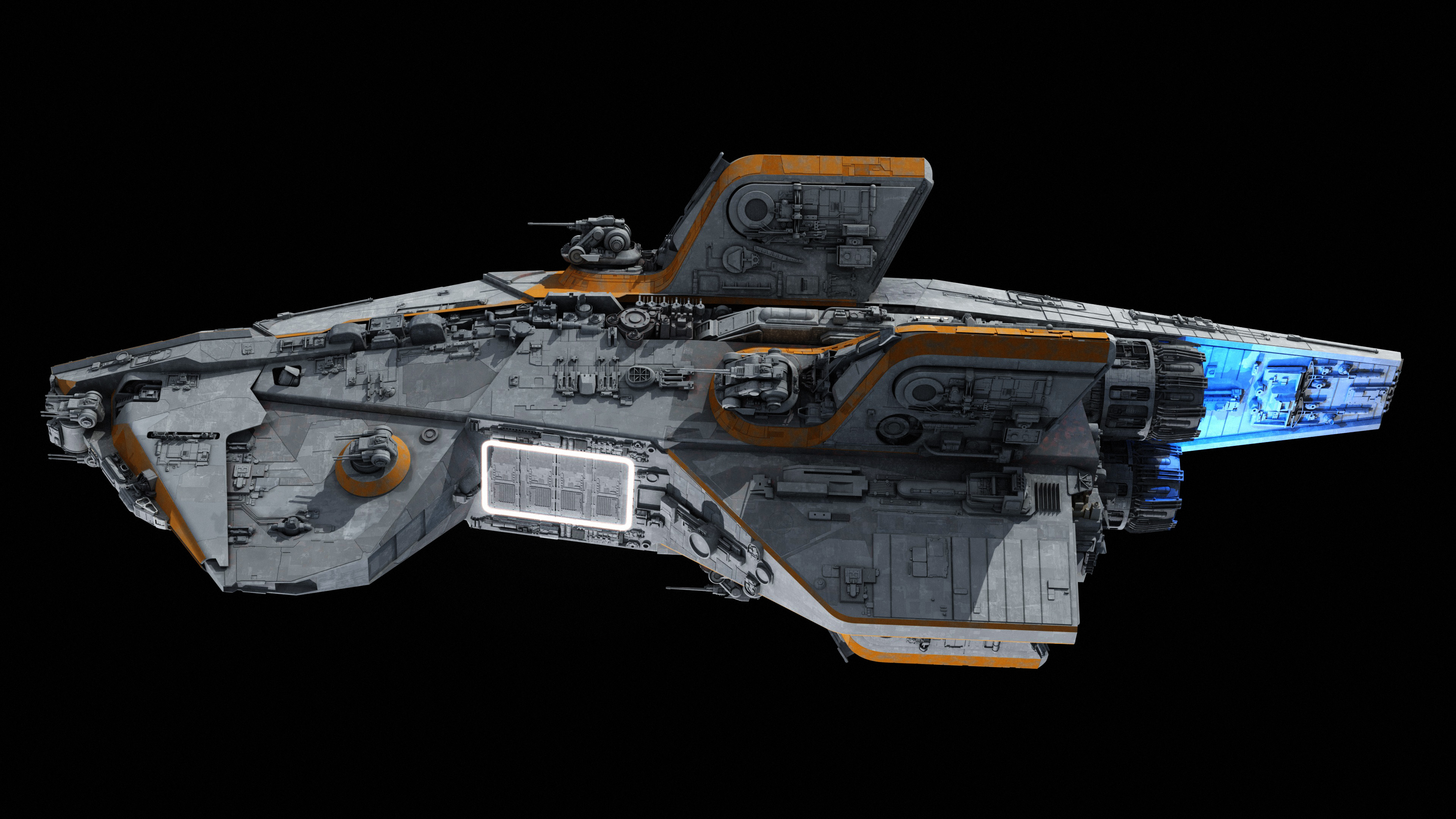 Terochclass Mandalorian Cruiser