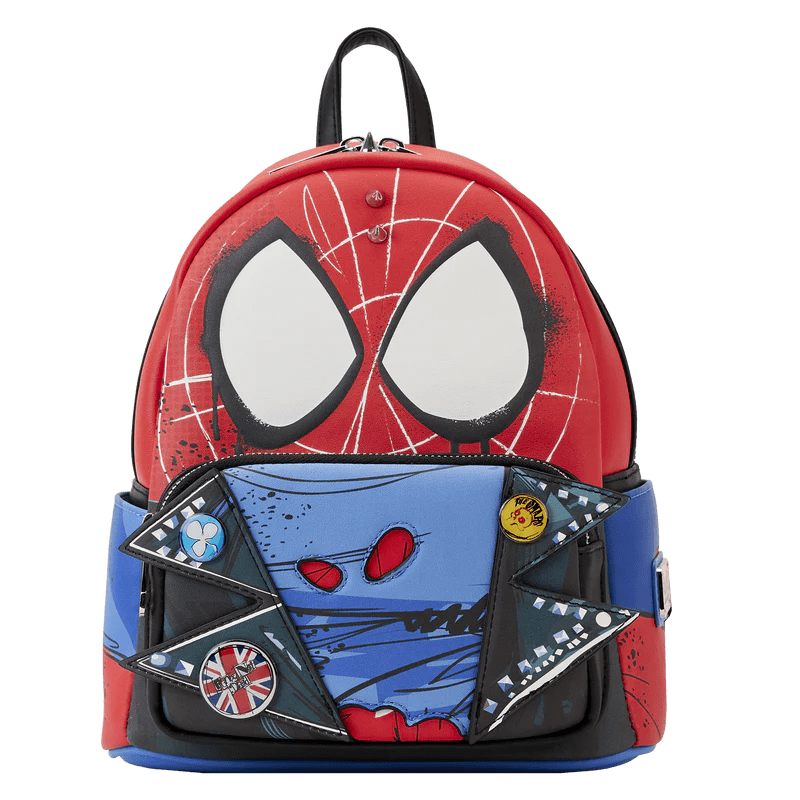 Marvel Mini Backpack Spiderman SpiderPunk Cosplay Loungefly Fragmented Nostalgia