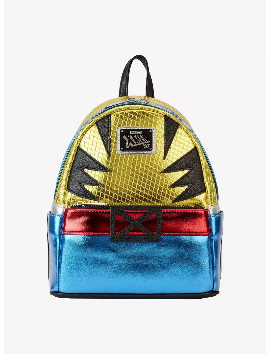 Marvel Mini Backpack XMen Wolverine Suit Metallic Loungefly