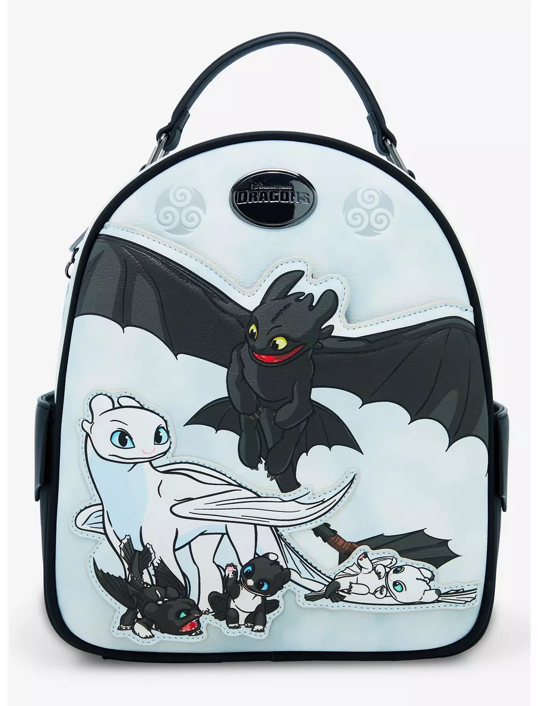 Dreamworks Mini Backpack How to Train your Dragon Toothless & Light Fu