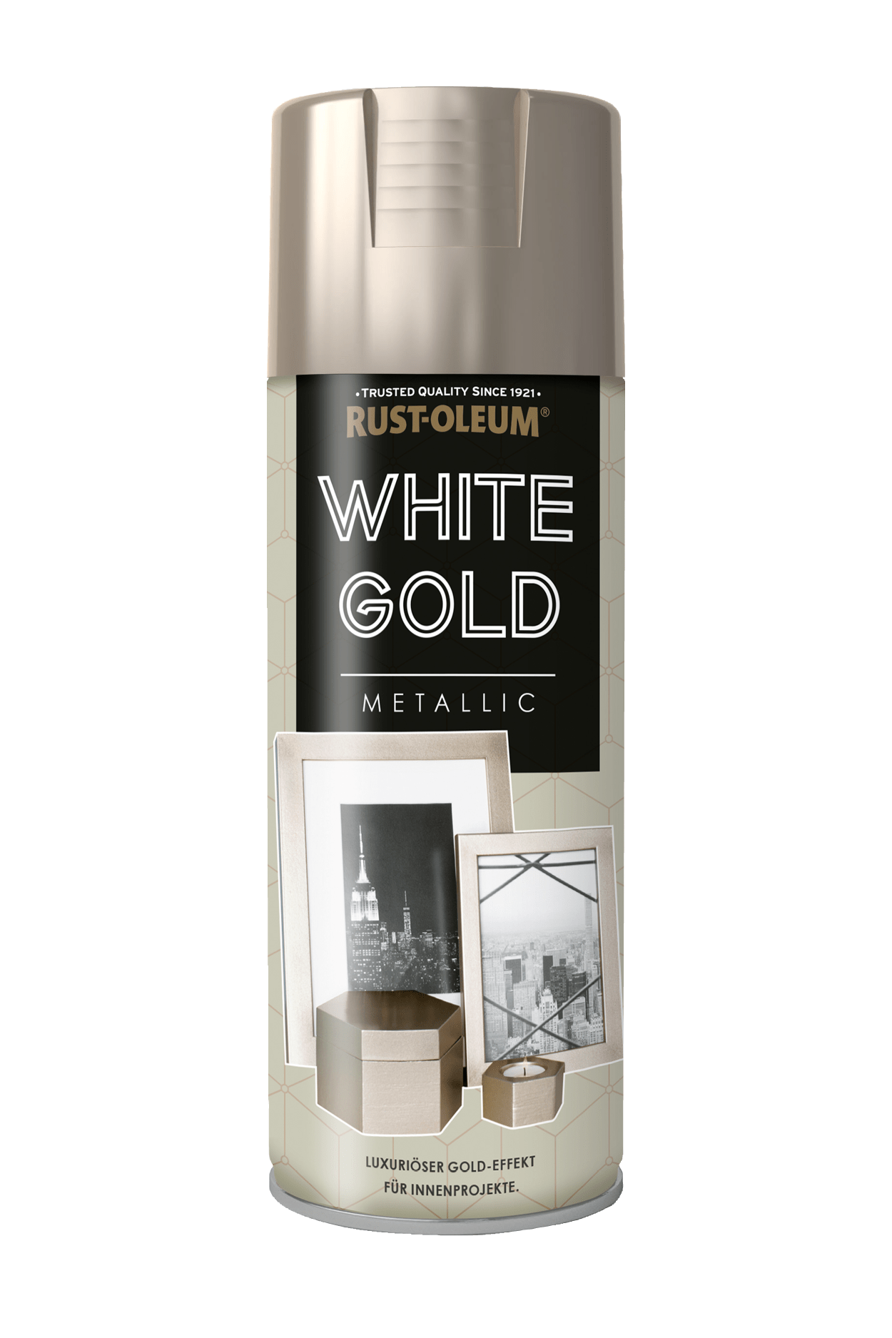 RustOleum Σπρέι Βαφής Μεταλλικό Metallic White Gold FragosHome