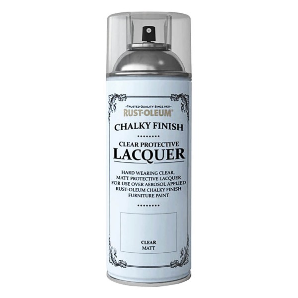 RustOleum Furniture Lacquer Βερνίκι Για Χρώμα Κιμωλίας Σπρέι 400ml