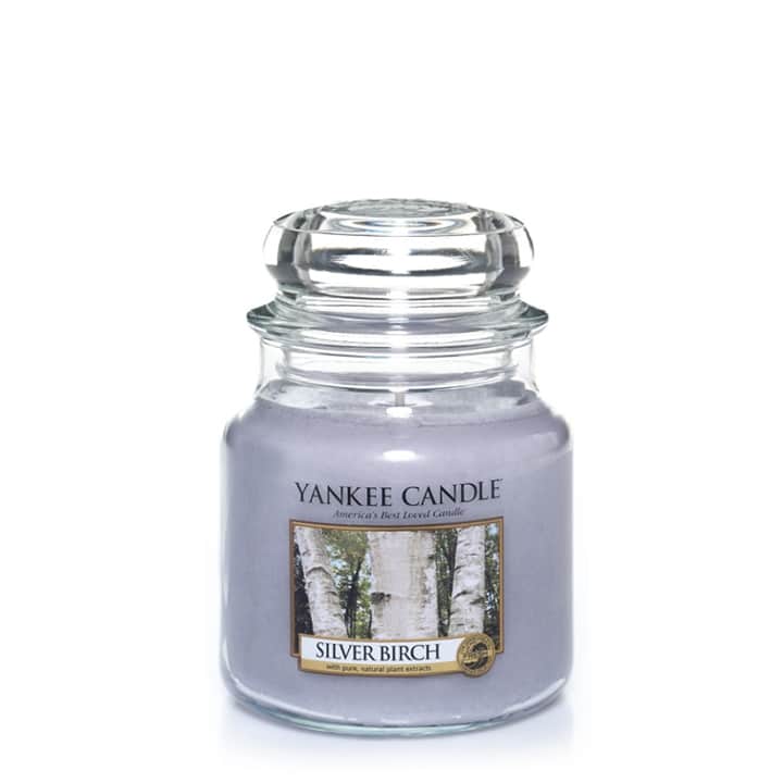 Yankee Candle Silver Birch medium Jar