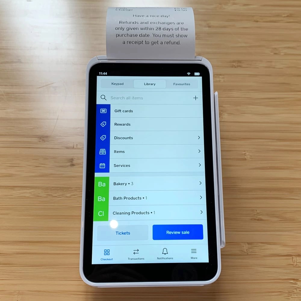 Square Terminal review UK card payments and POSinone