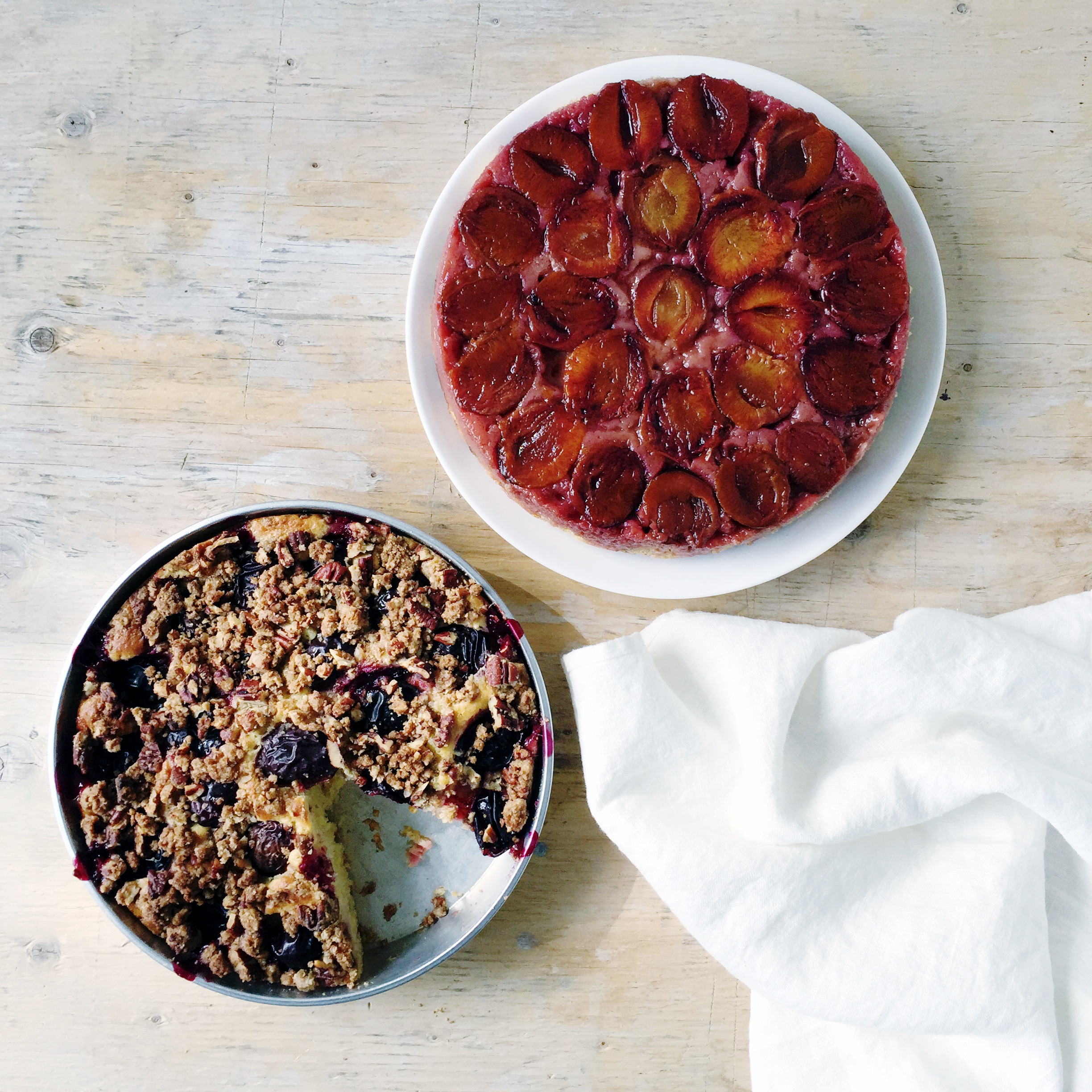 Plum Coffee Cake (TwoWays) Fraiche Living