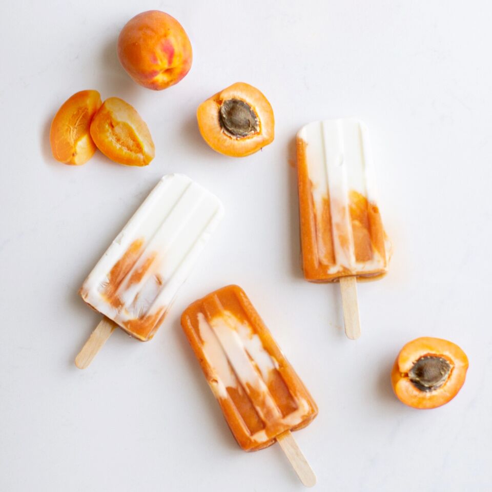 Homemade Apricot Creamsicles Fraiche Nutrition Recipes