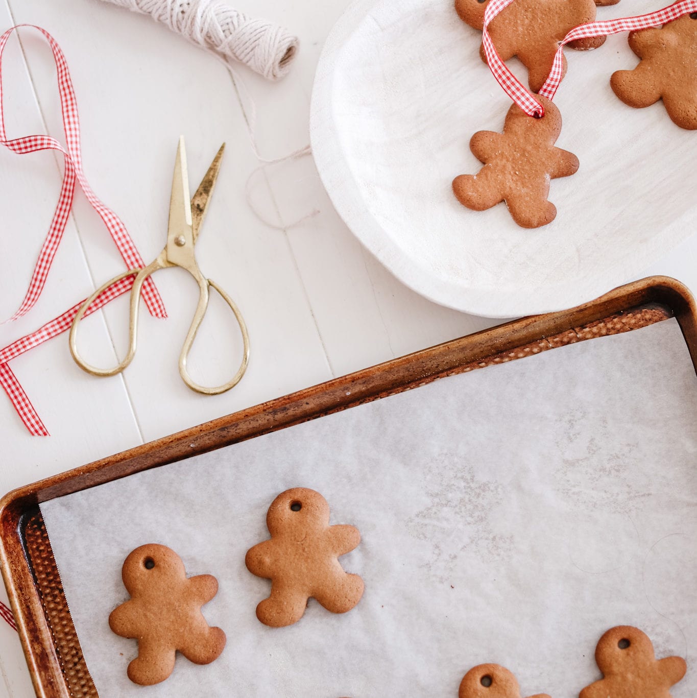 How to Make Gingerbread Ornaments Fraiche Living