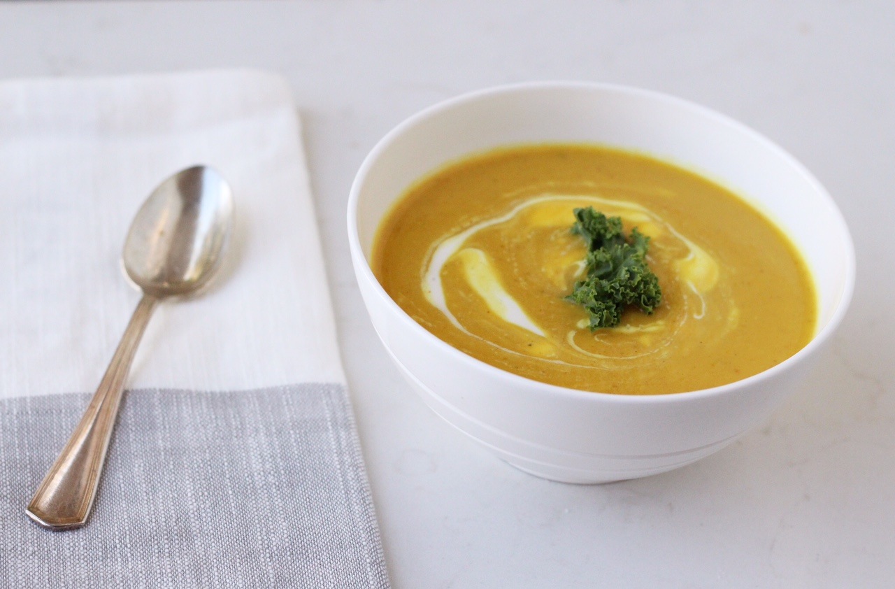 Roasted Butternut Squash & Pear Soup Fraiche Nutrition