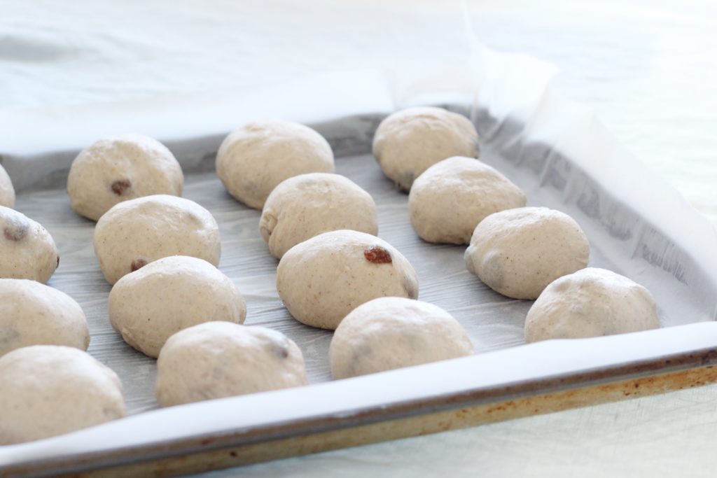 Rum Raisin Hot Cross Buns Fraiche Nutrition