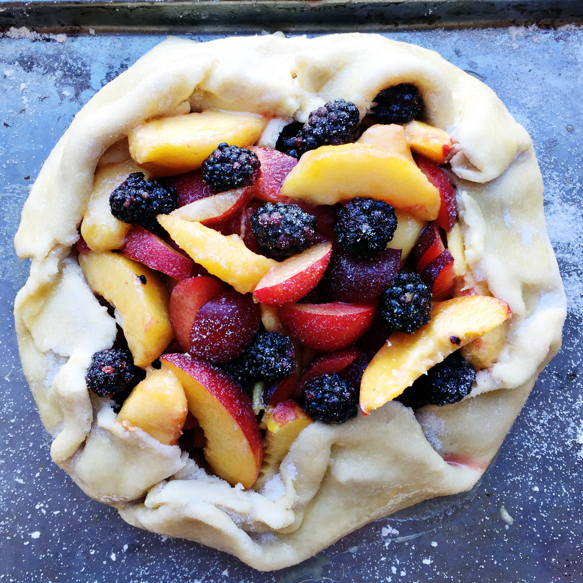 Summer Fruit Galette Fraiche Nutrition