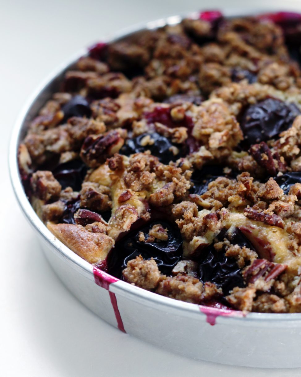 Plum Coffee Cake (TwoWays) Fraiche Nutrition