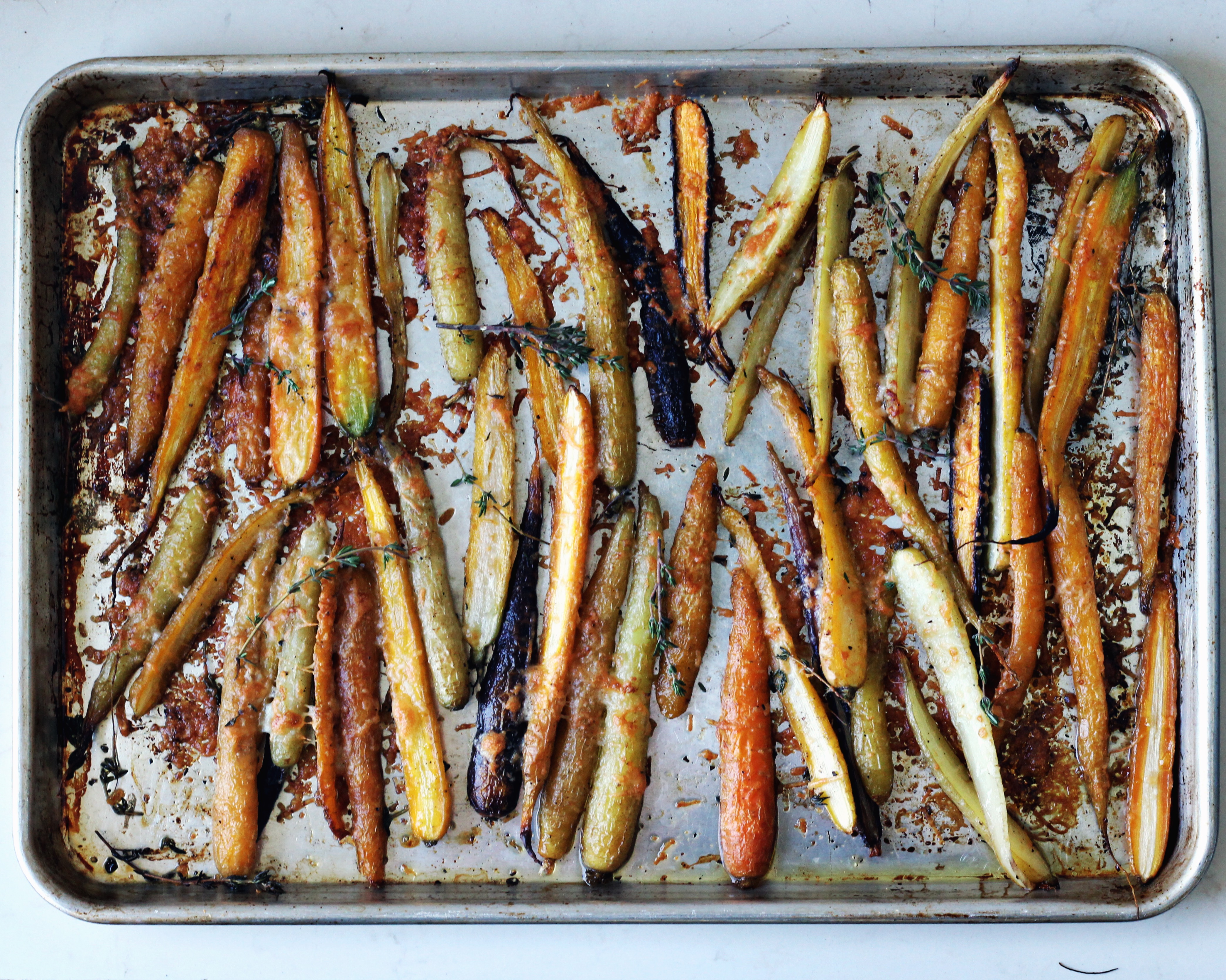 Parmesan Roasted Carrots Fraiche Nutrition
