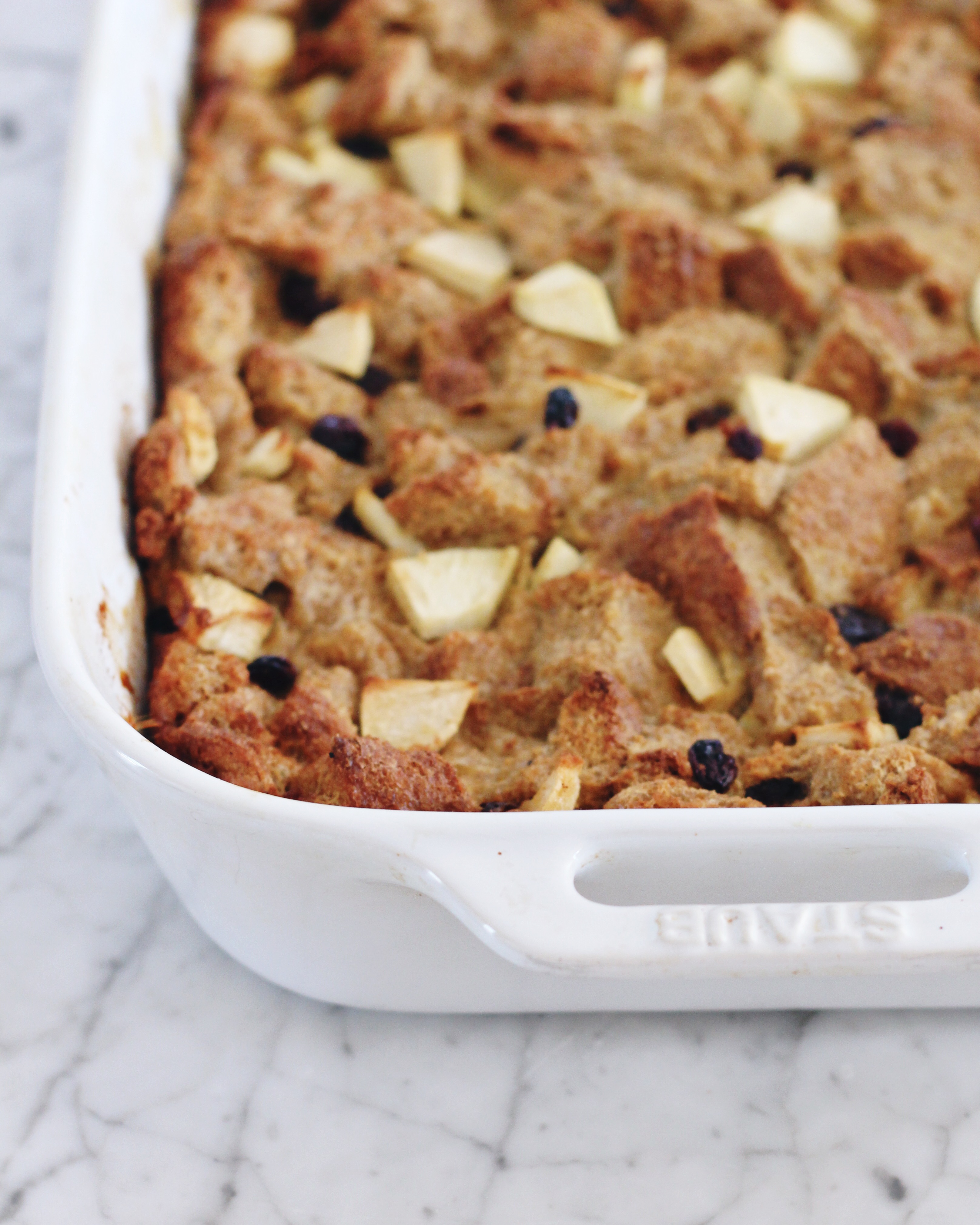 Apple Cinnamon French Toast Bake (Dairy Free) Fraiche Nutrition