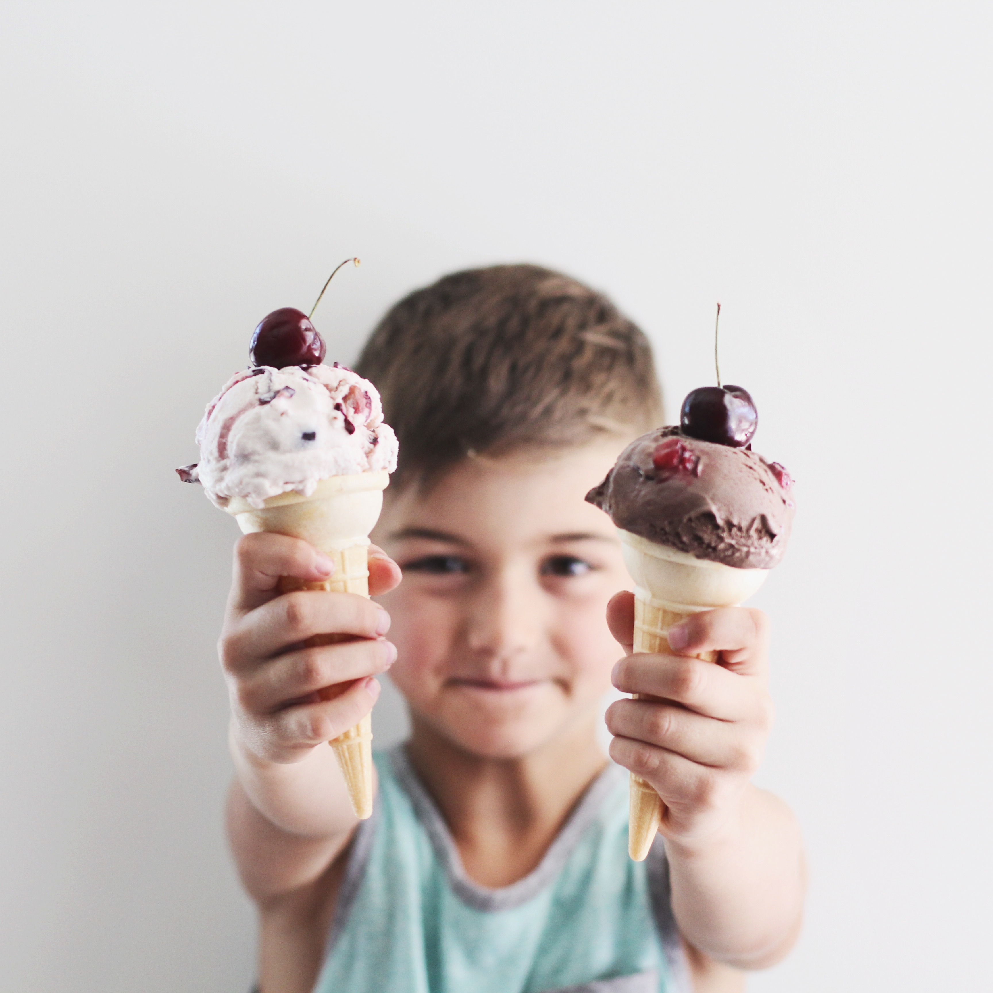 Homemade Cherry Ice Cream 2 Ways Fraiche Nutrition