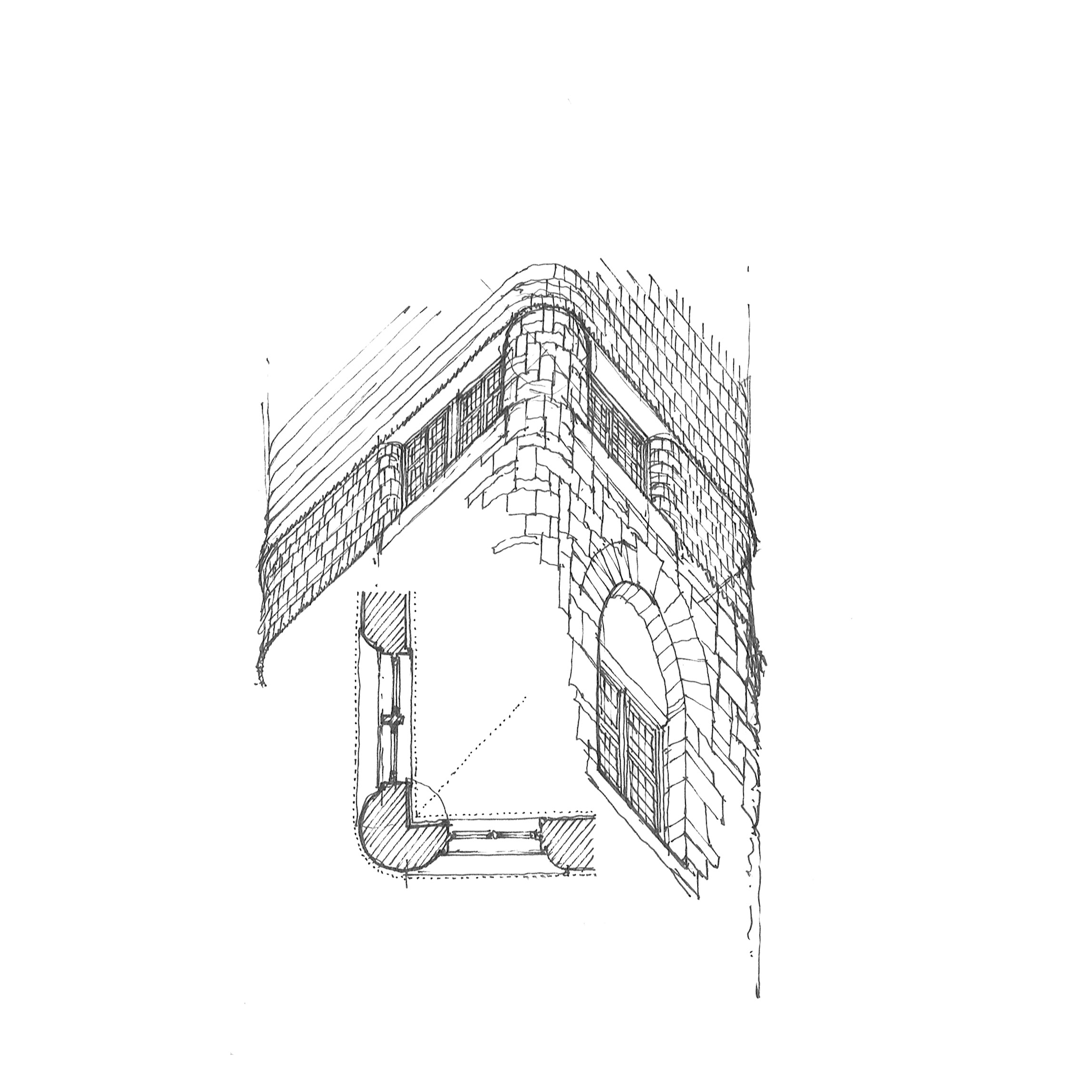 bruce price goes diagonal Coleman Architecture