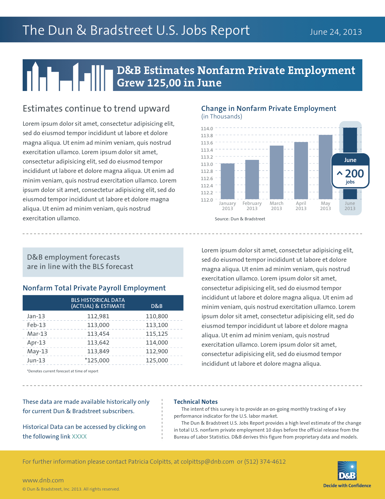 D&B Payroll Report Iconography Frame Concepts