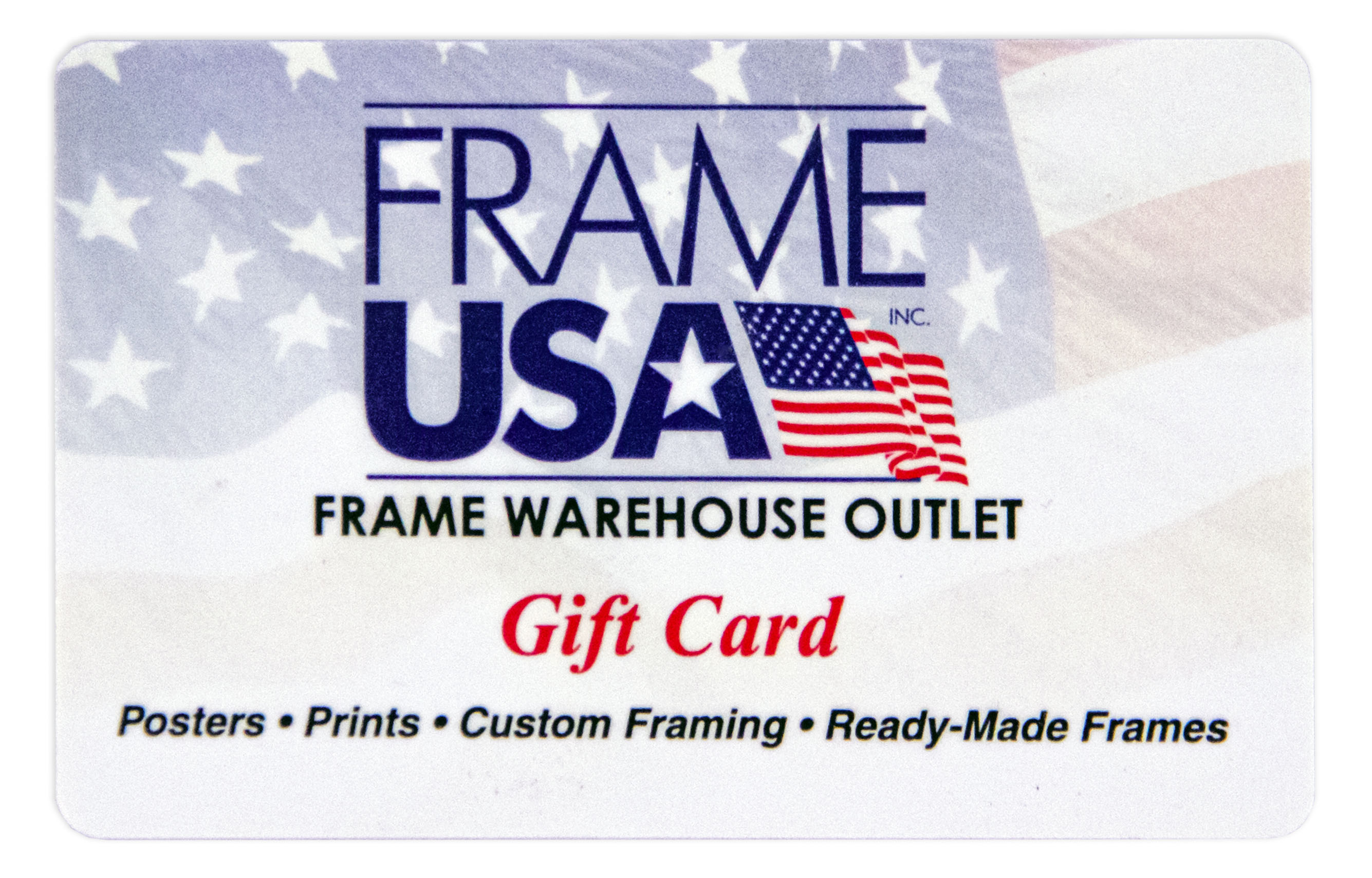 Picture Frame Gift Cards