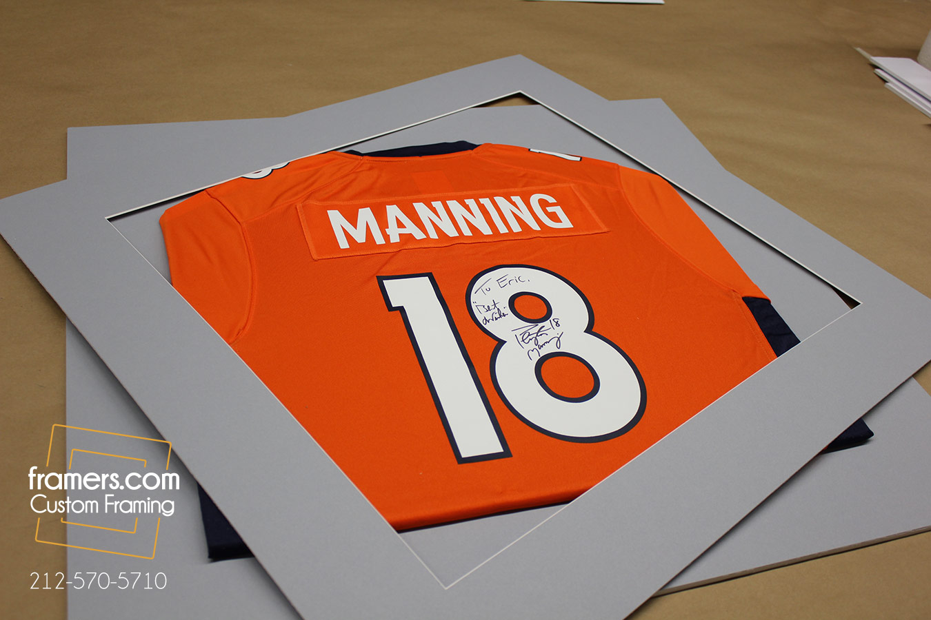 Sports Jersey Framing Special