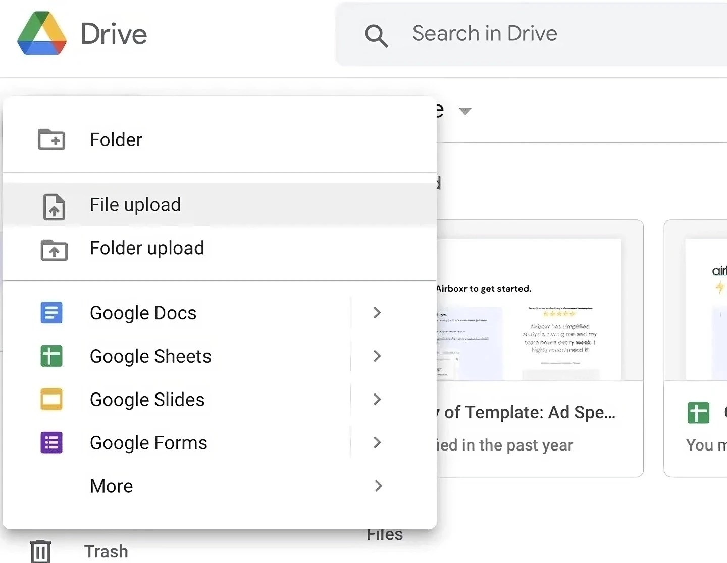 How to convert Excel spreadsheets to Google Sheets Airboxr
