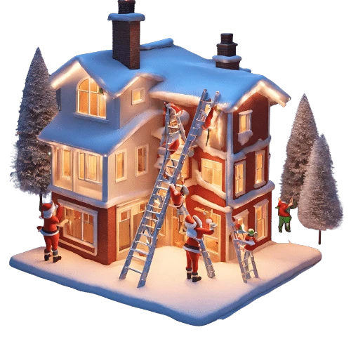 Christmas Light Installation