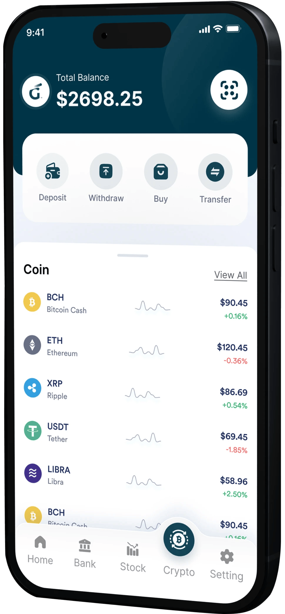 MyFinance All In One Finance App Website