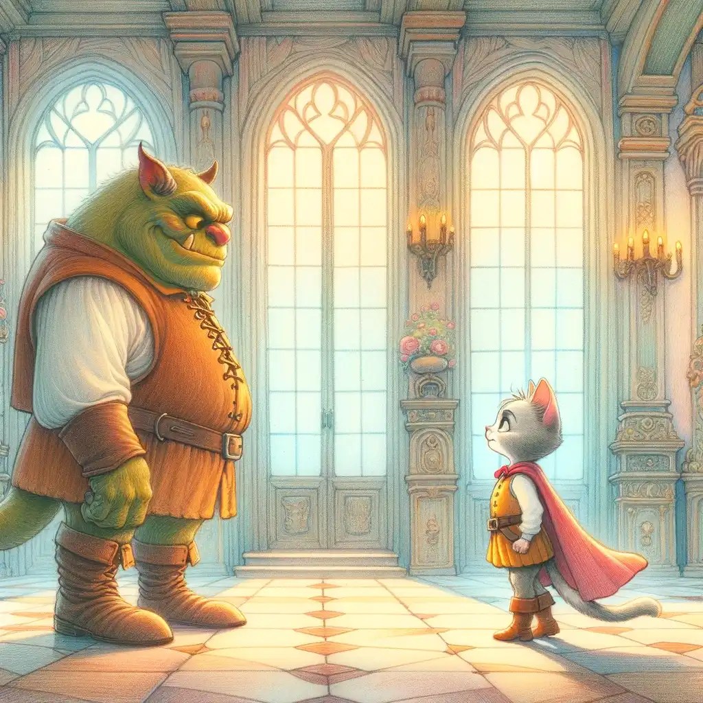 Puss in Boots with Logan Stories for kids New York Logan