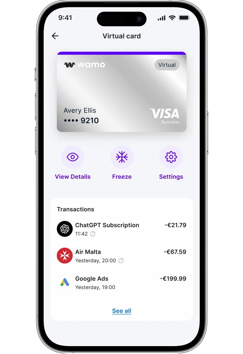 Empower Your Business with Visa Business Debit Cards wamo