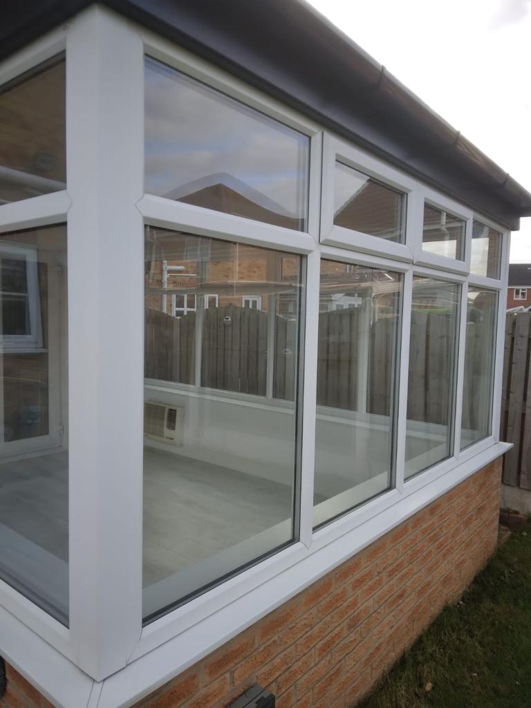 UPVC Conservatory Spray Painting