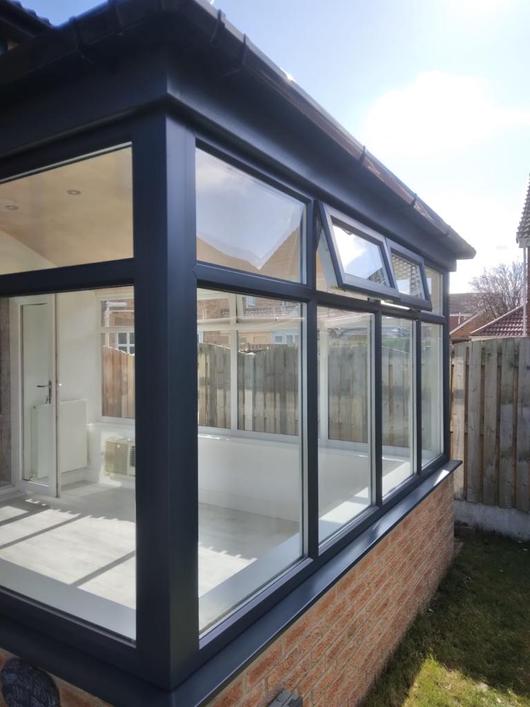 UPVC Conservatory Spray Painting