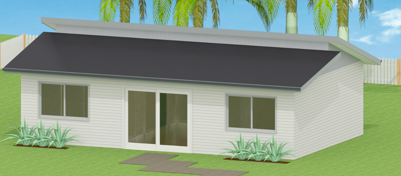 2 Bedroom Granny Flat Brisbane The Urban Frame Steel DIY Kit Granny