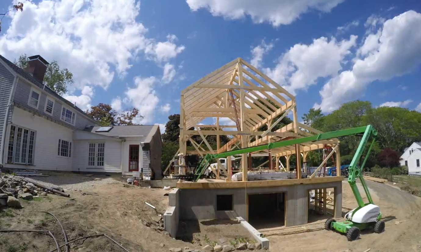 Vermont Timber Framing FrameTechs Inc. Design Build Kingston, MA