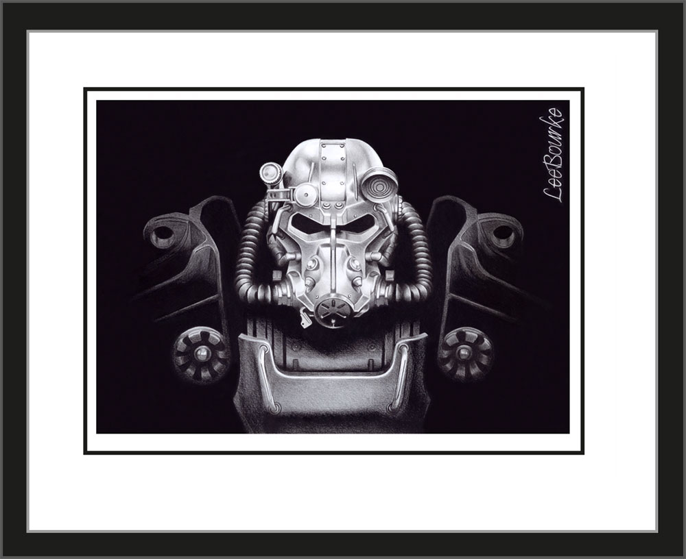 Lee Bourke Fallout Power Armour Frame UK Staffordshire