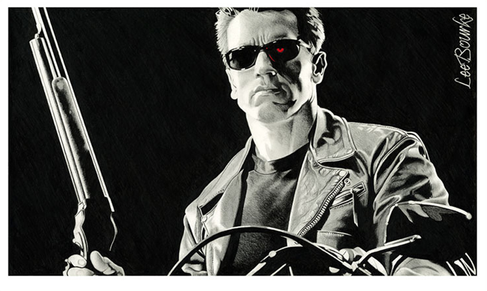 Lee Bourke The Terminator Arnie Frame UK Tamworth