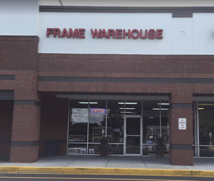 Frame Warehouse Framing Specialists with 11 locations in NC and SC